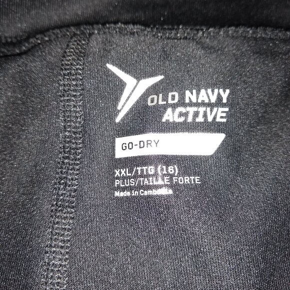 black Old Navy active tennis pleated skirt/Scorts size xxlarge 16 - Picture 6 of 7